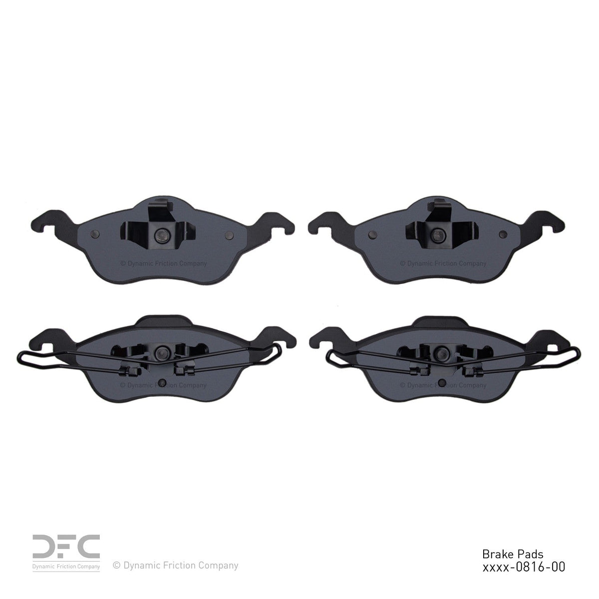 DFC 00-04 Ford Focus Front 5000 Advanced Semi Metallic Brake Pads