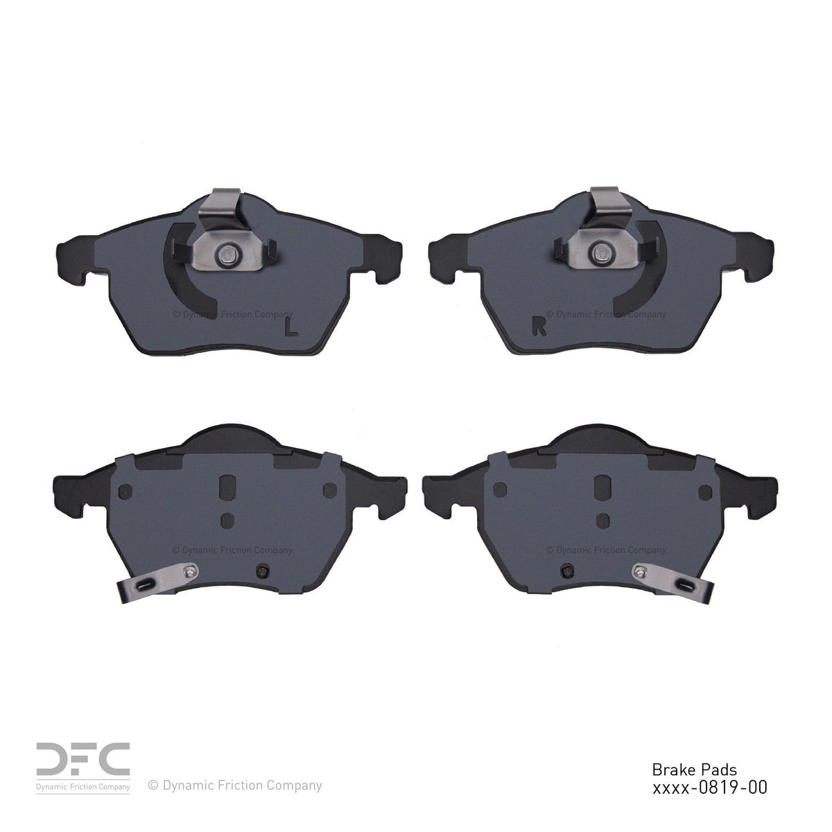DFC 97-10 Saab 900 Front 5000 Advanced Low Metallic Brake Pads