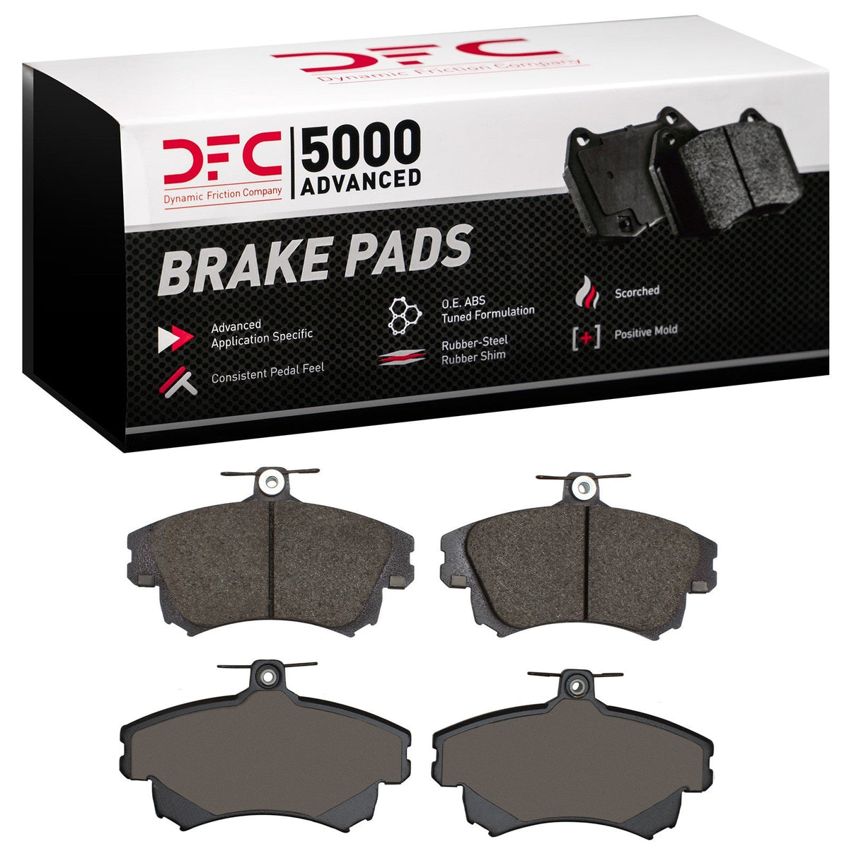DFC 00-04 Volvo V40/S40 Front 5000 Advanced Low Metallic Brake Pads