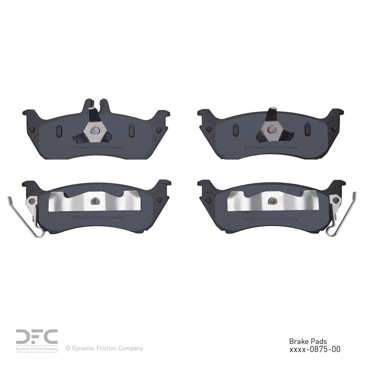 DFC 98-05 Mercedes-Benz ML430 Rear 5000 Advanced Low Metallic Brake Pads