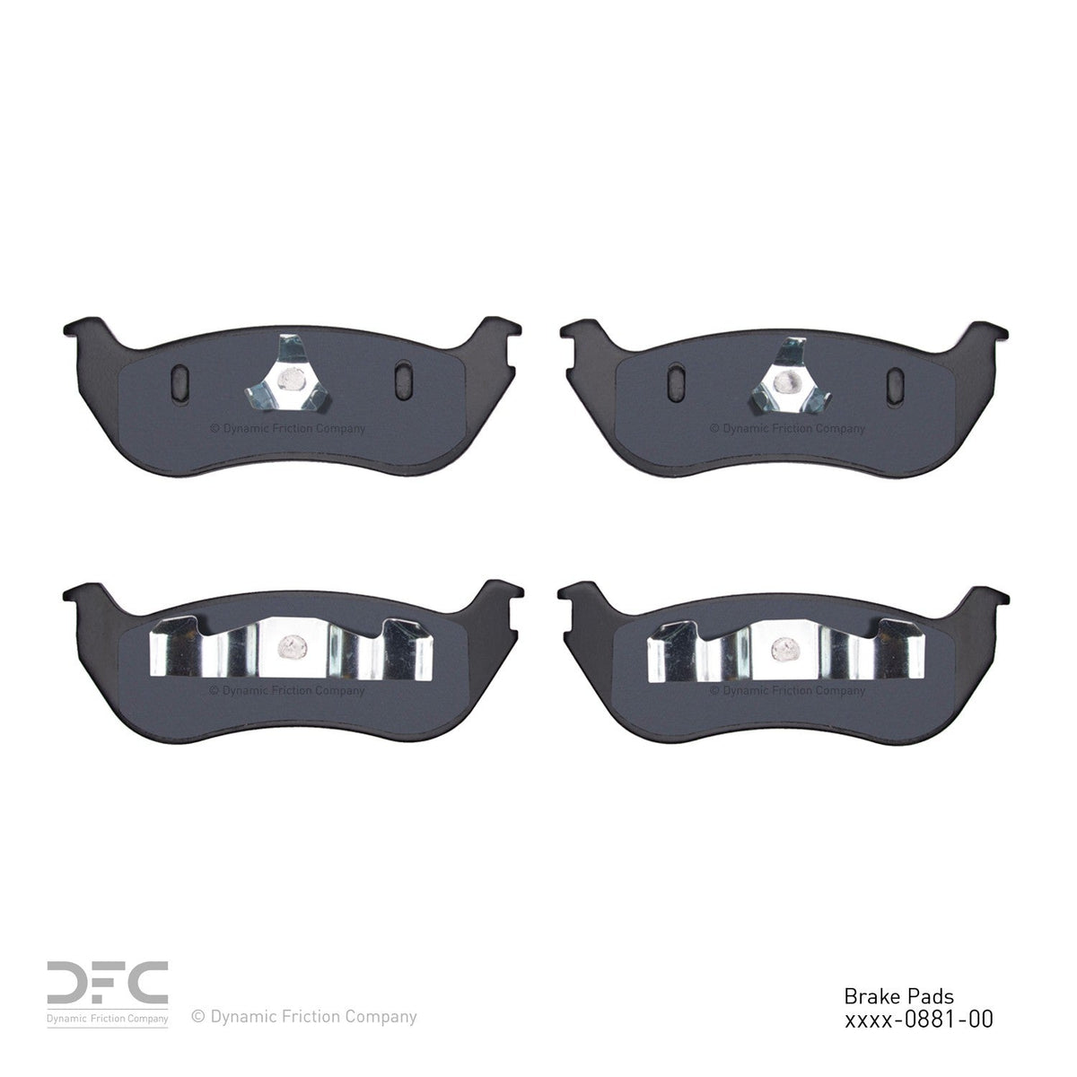 DFC 02-05 Ford Explorer Rear 5000 Advanced Ceramic Brake Pads