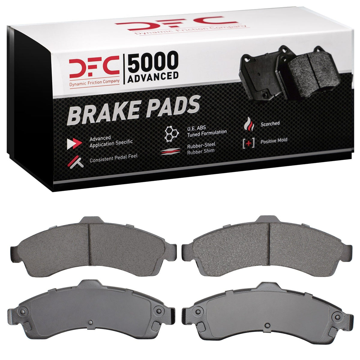 DFC 02-05 Buick Rainier Front 5000 Advanced Ceramic Brake Pads