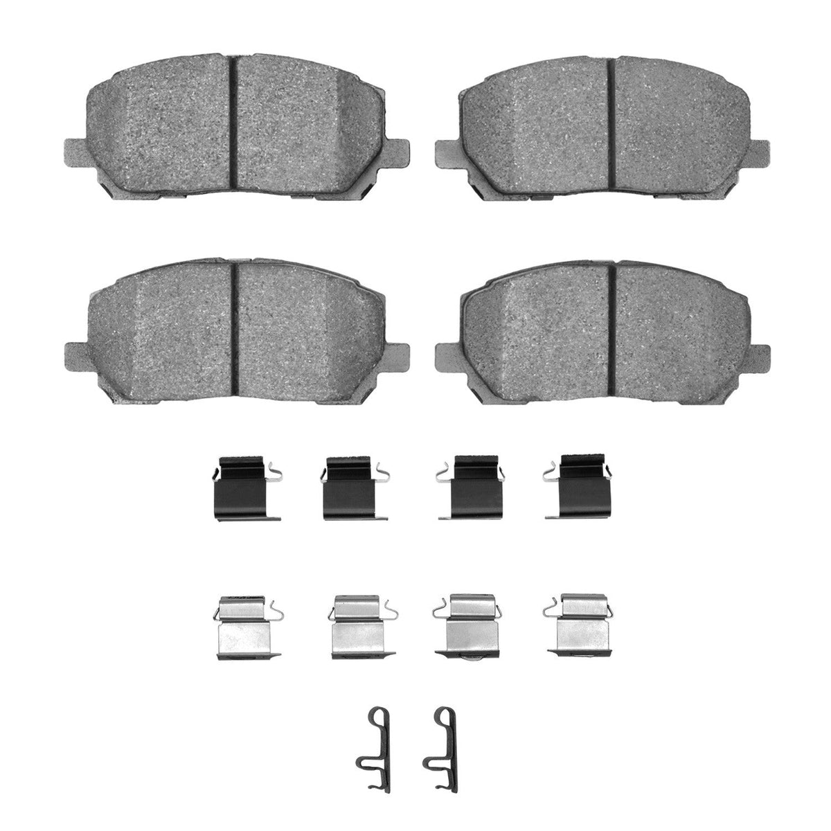 DFC 01-07 Toyota Highlander Front 5000 Advanced Ceramic Brake Pads and Hardware Kit