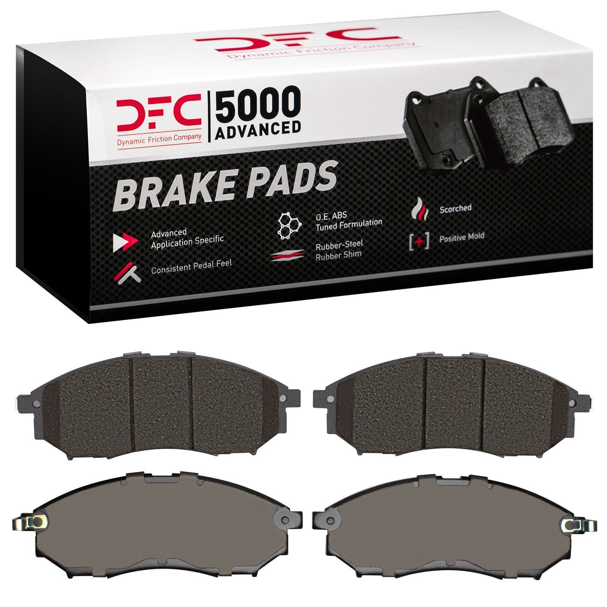 DFC 02-20 Infiniti G25 Front 5000 Advanced Ceramic Brake Pads