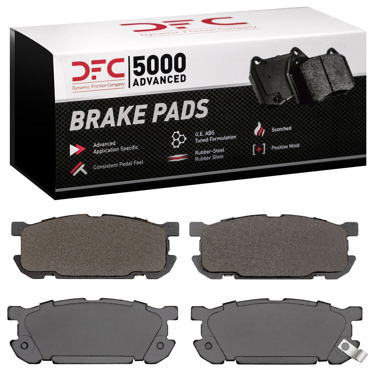 DFC 01-05 Mazda Miata Rear 5000 Advanced Ceramic Brake Pads