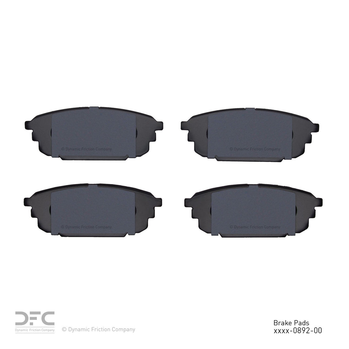 DFC 01-03 Mazda Protege Rear 5000 Advanced Ceramic Brake Pads