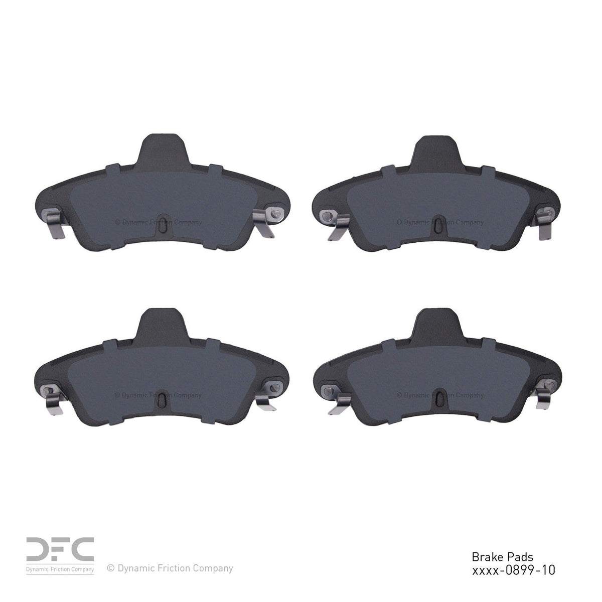 DFC 95-04 Ford Contour Rear 5000 Advanced Semi Metallic Brake Pads