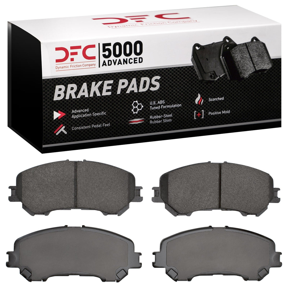 DFC 14-23 Nissan Qashqai (Canada) Front 5000 Advanced Ceramic Brake Pads
