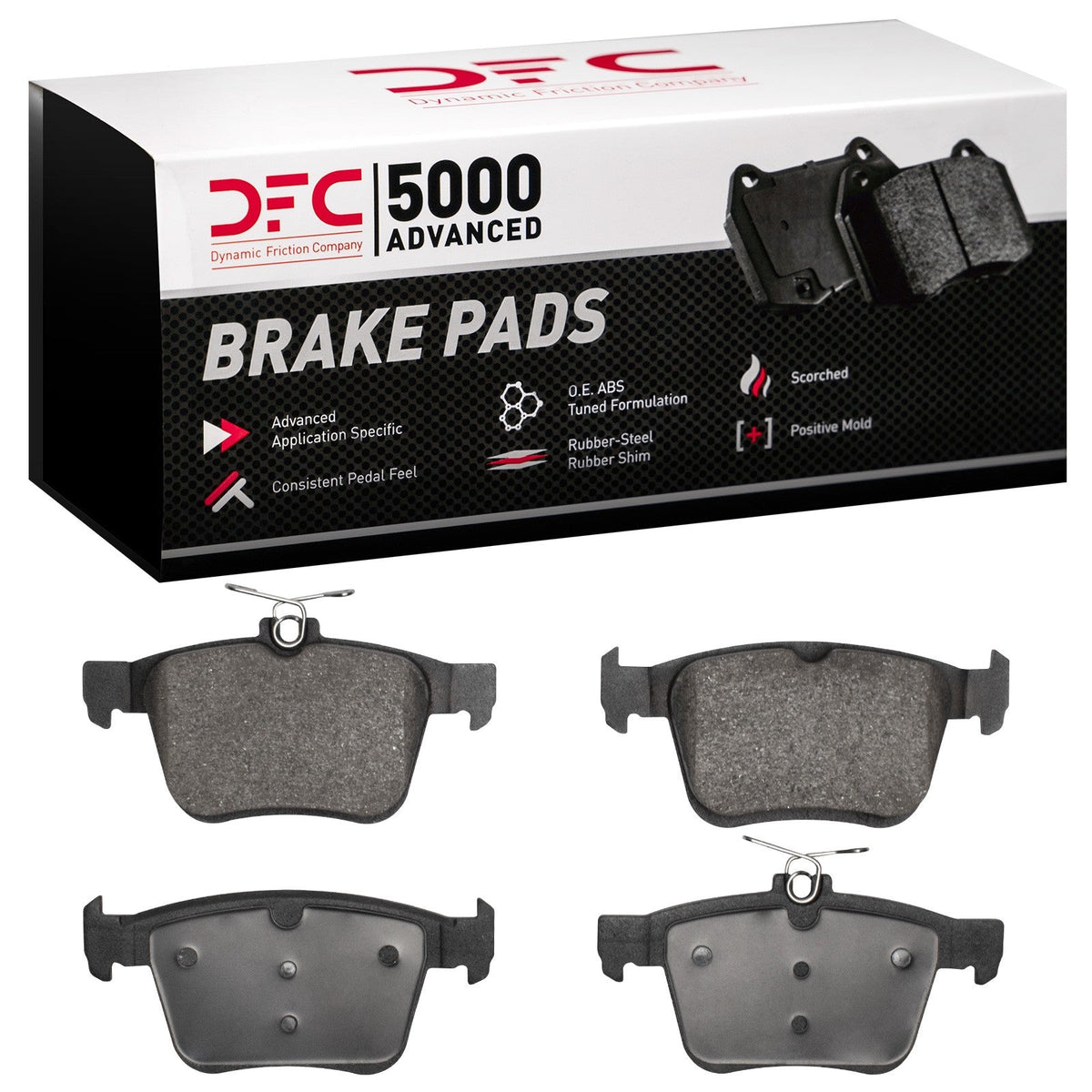 DFC 13-25 Audi S3 (USA/Canada) Rear 5000 Advanced Ceramic Brake Pads