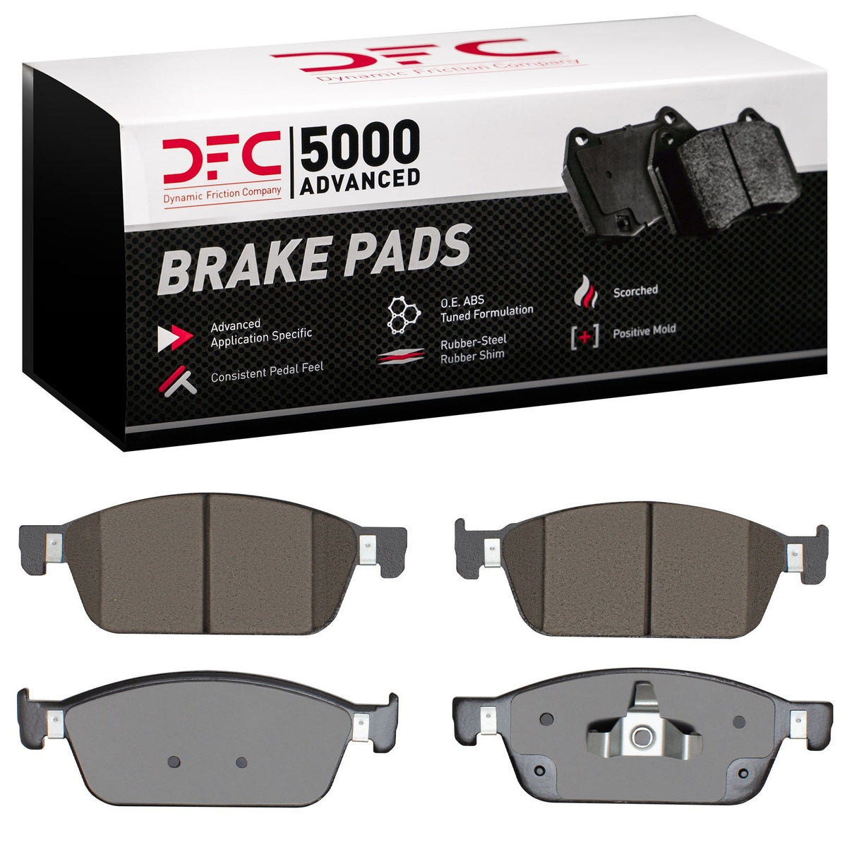 DFC 13-23 Ford Focus Front 5000 Advanced Ceramic Brake Pads