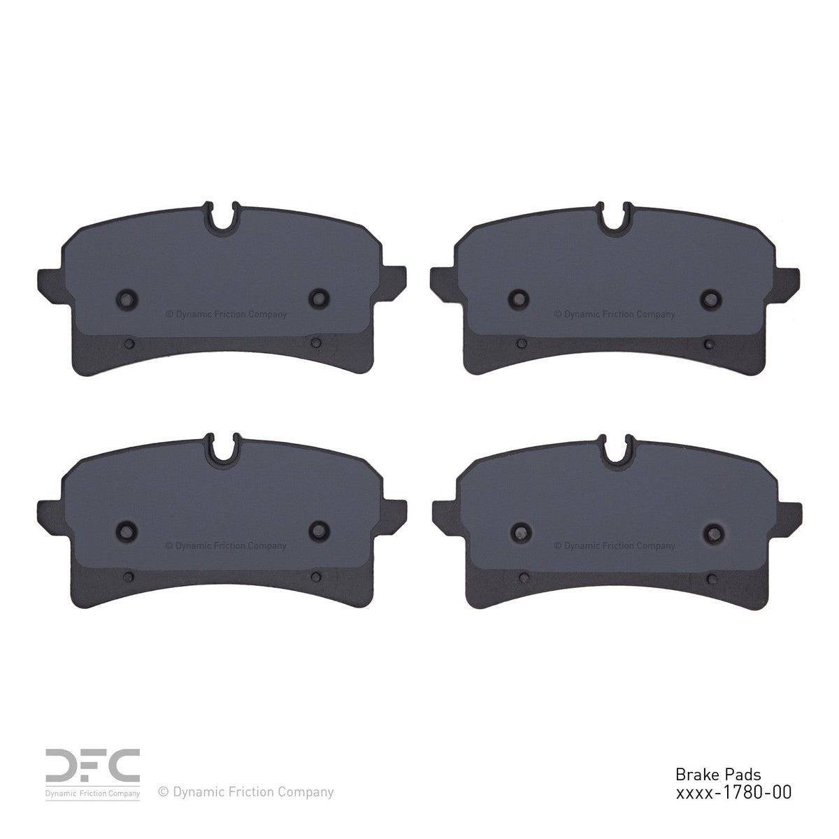 DFC 11-24 Audi S8 Rear 5000 Advanced Low Metallic Brake Pads