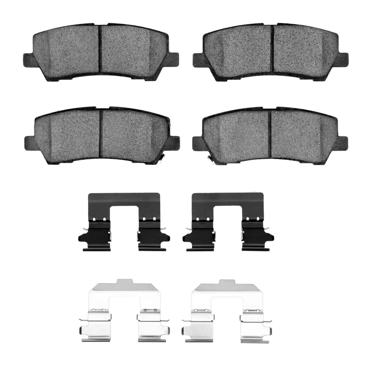 DFC 15-21 Ford Mustang Rear 5000 Advanced Ceramic Brake Pads and Hardware Kit