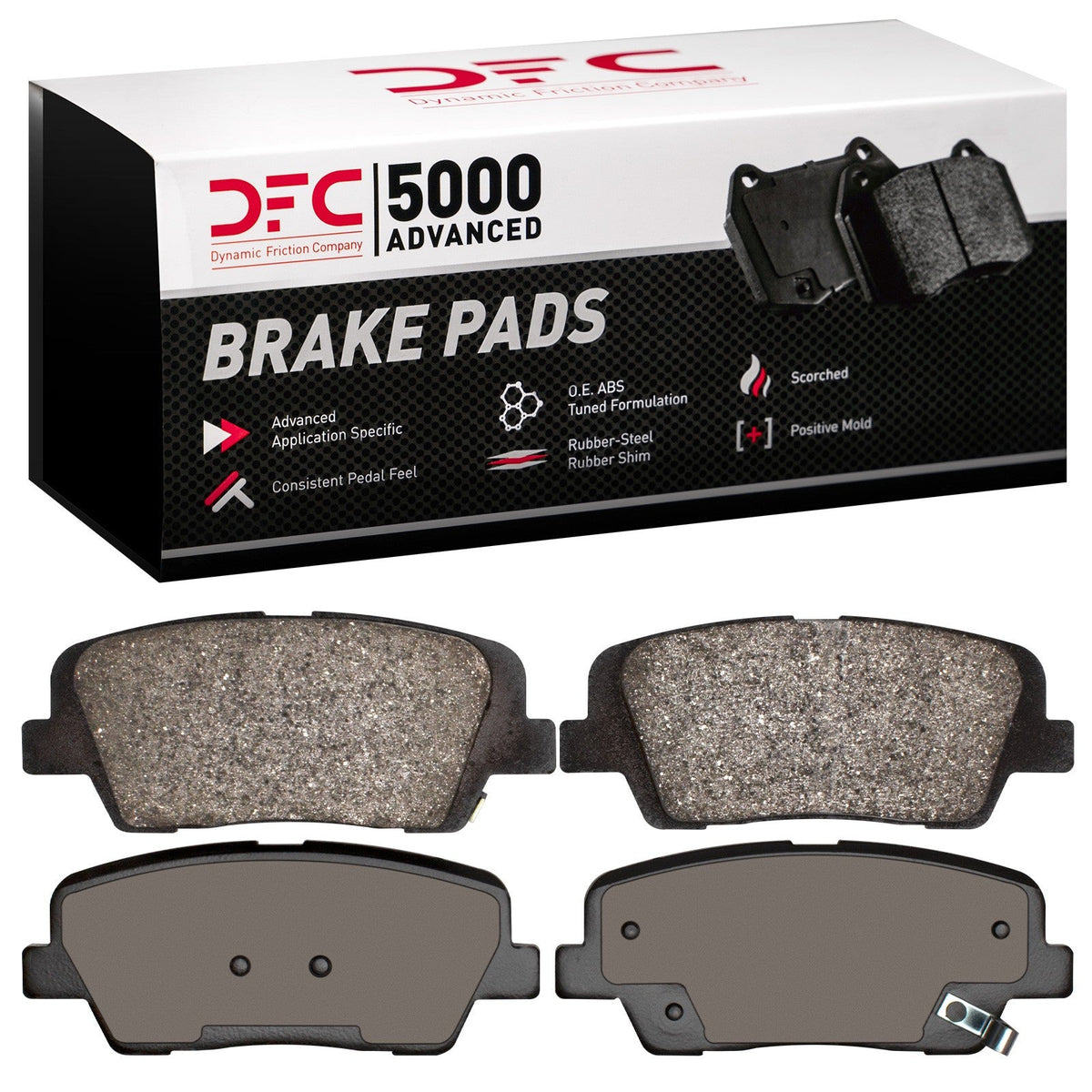 DFC 07-23 Genesis G80 Rear 5000 Advanced Ceramic Brake Pads