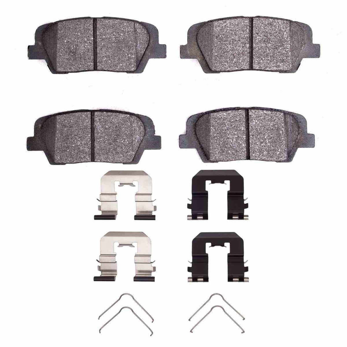 DFC 10-19 Hyundai Santa Fe Rear 5000 Advanced Ceramic Brake Pads and Hardware Kit