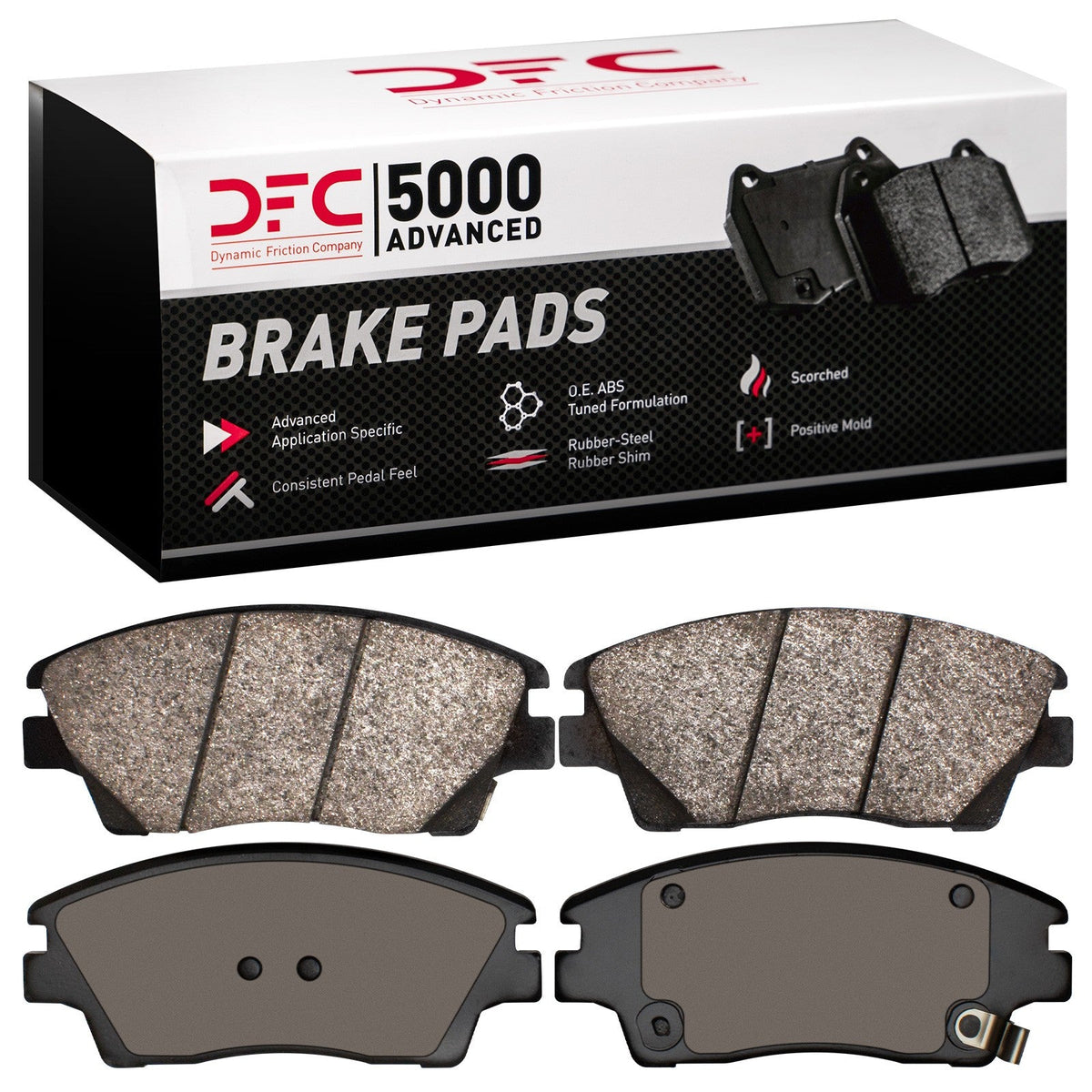 DFC 16-22 Hyundai Elantra Front 5000 Advanced Ceramic Brake Pads