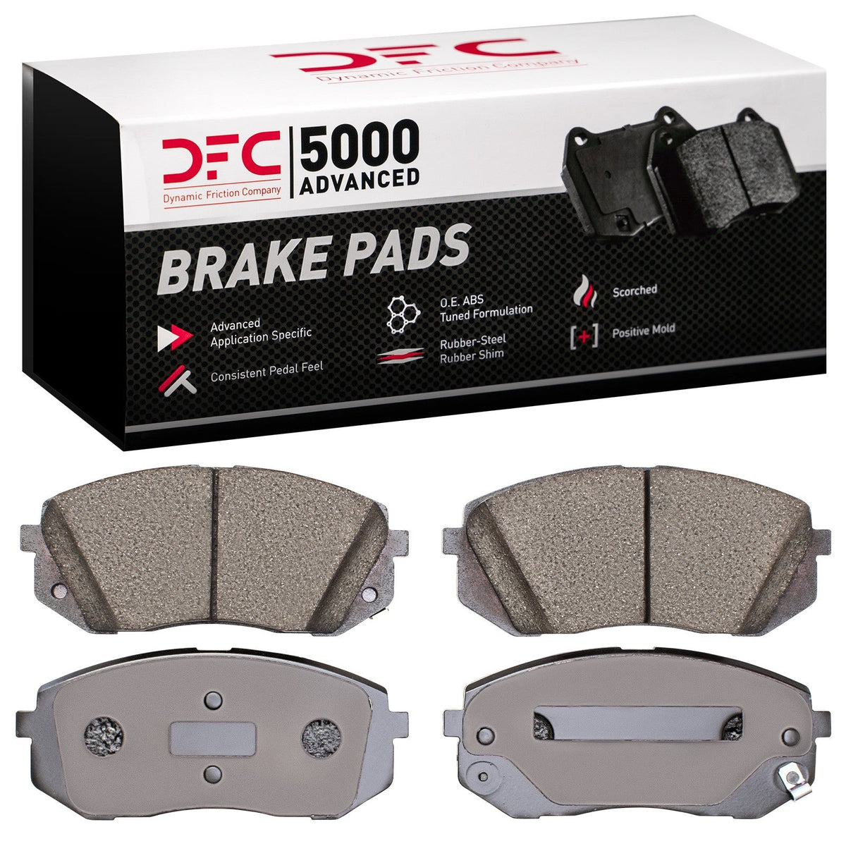 DFC 16-25 Hyundai Sonata Front 5000 Advanced Ceramic Brake Pads