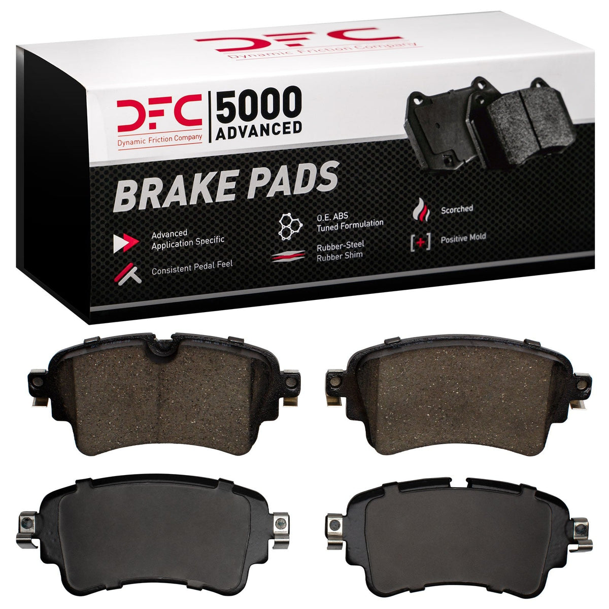 DFC 16-20 Audi A6 Quattro Rear 5000 Advanced Ceramic Brake Pads