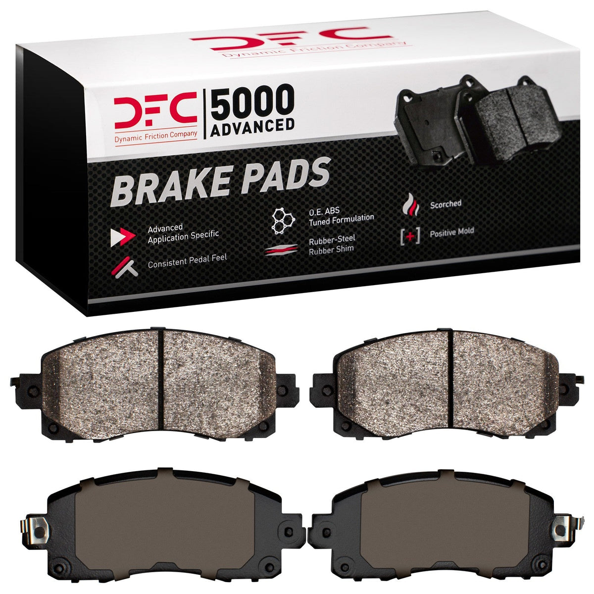 DFC 17-25 Subaru Forester Front 5000 Advanced Ceramic Brake Pads