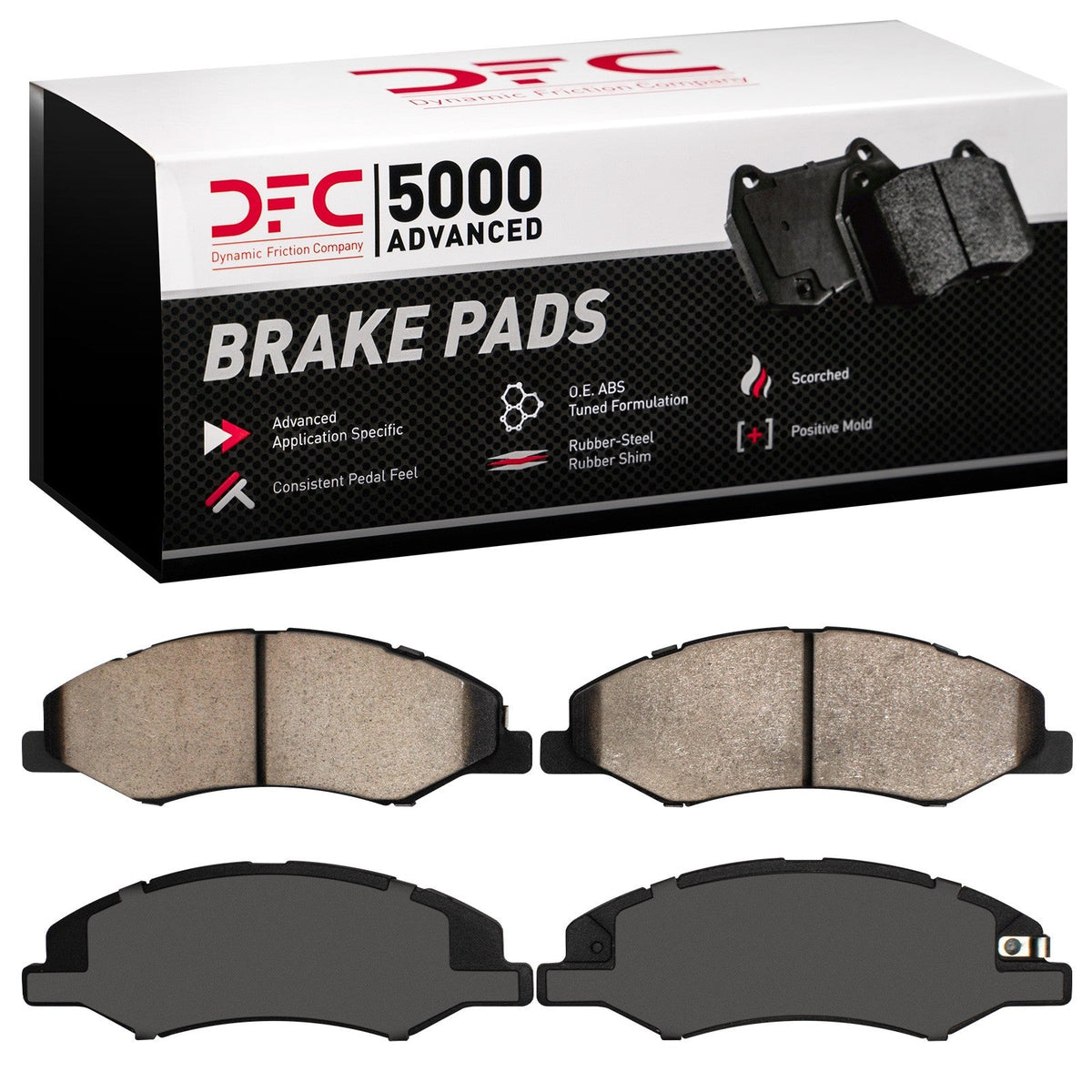 DFC 18-25 Honda Odyssey Front 5000 Advanced Ceramic Brake Pads
