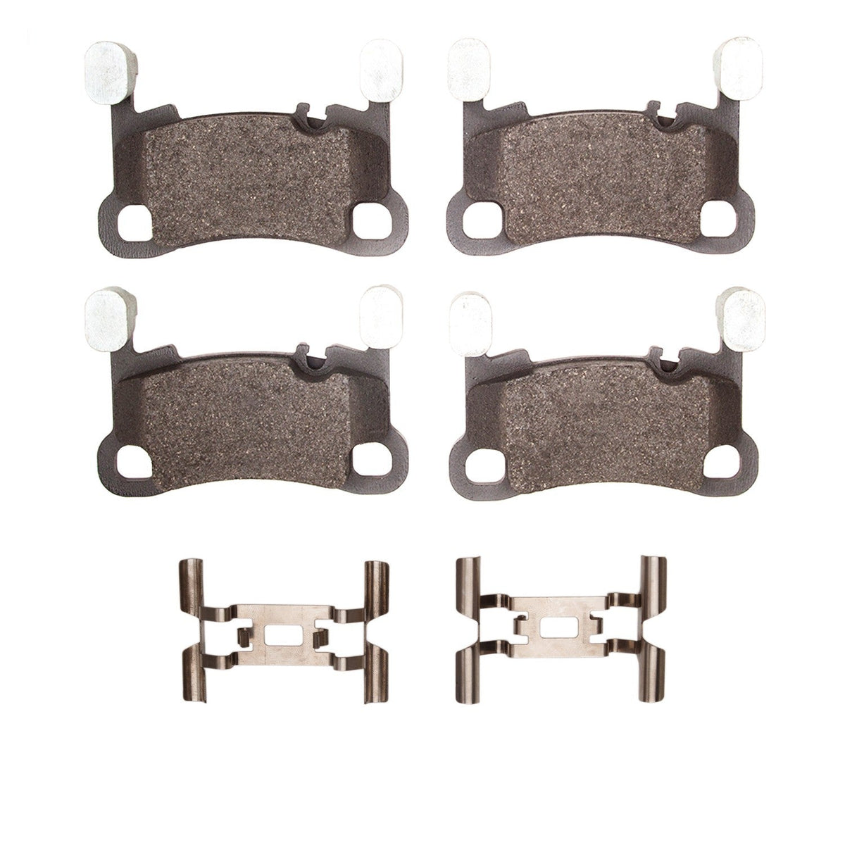 DFC 19-23 Porsche Cayenne Rear 5000 Advanced Low Metallic Brake Pads and Hardware Kit
