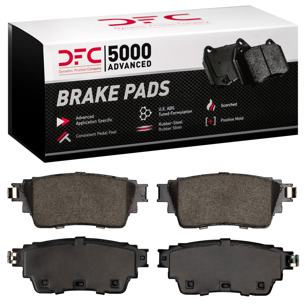 DFC 19-25 Infiniti QX60 Rear 5000 Advanced Ceramic Brake Pads