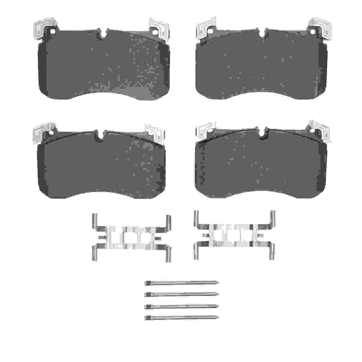 DFC 19-25 Mercedes-Benz GLE63 AMG S SUV Front 5000 Advanced Low Metallic Brake Pads and Hardware Kit