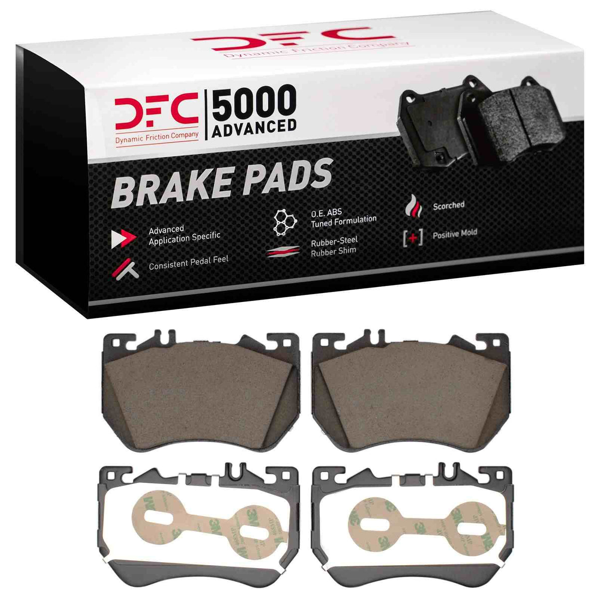 DFC 22-25 Mercedes-Benz C200 (Mexico) Front 5000 Advanced Ceramic Brake Pads