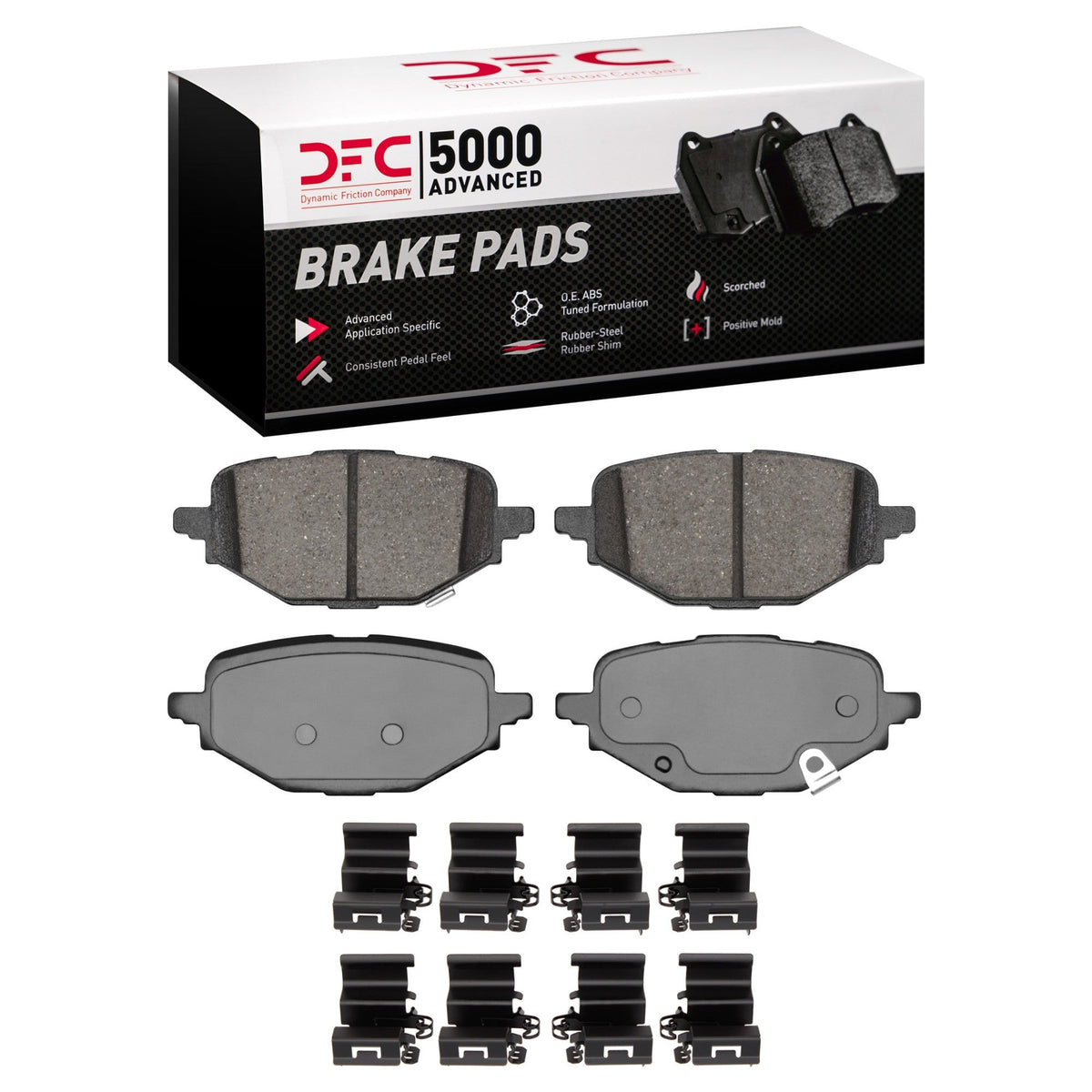 DFC 23-25 Mazda CX-50 Rear 5000 Advanced Ceramic Brake Pads and Hardware Kit