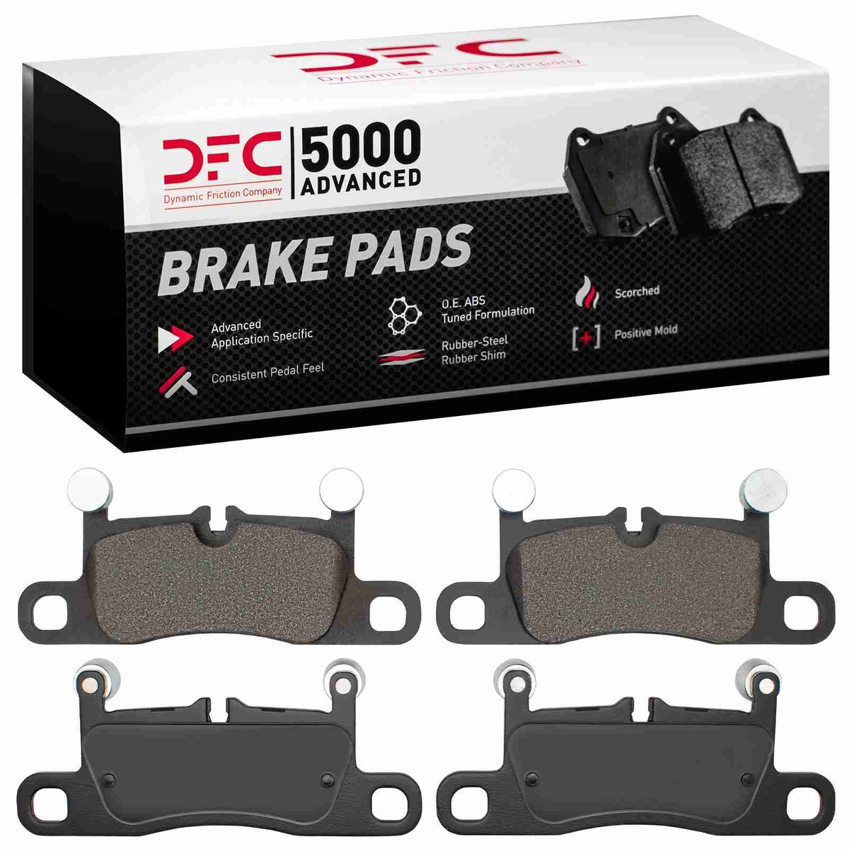 DFC 20-25 Audi e-TRON GT Rear 5000 Advanced Low Metallic Brake Pads