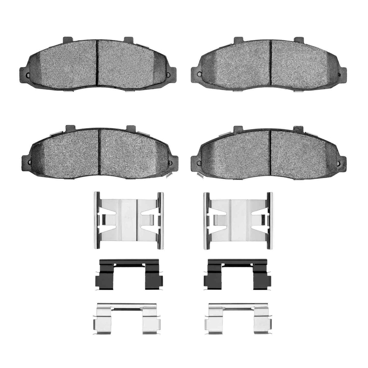 DFC 97-04 Ford F-150 RWD Front 5000 Advanced Ceramic Brake Pads and Hardware Kit