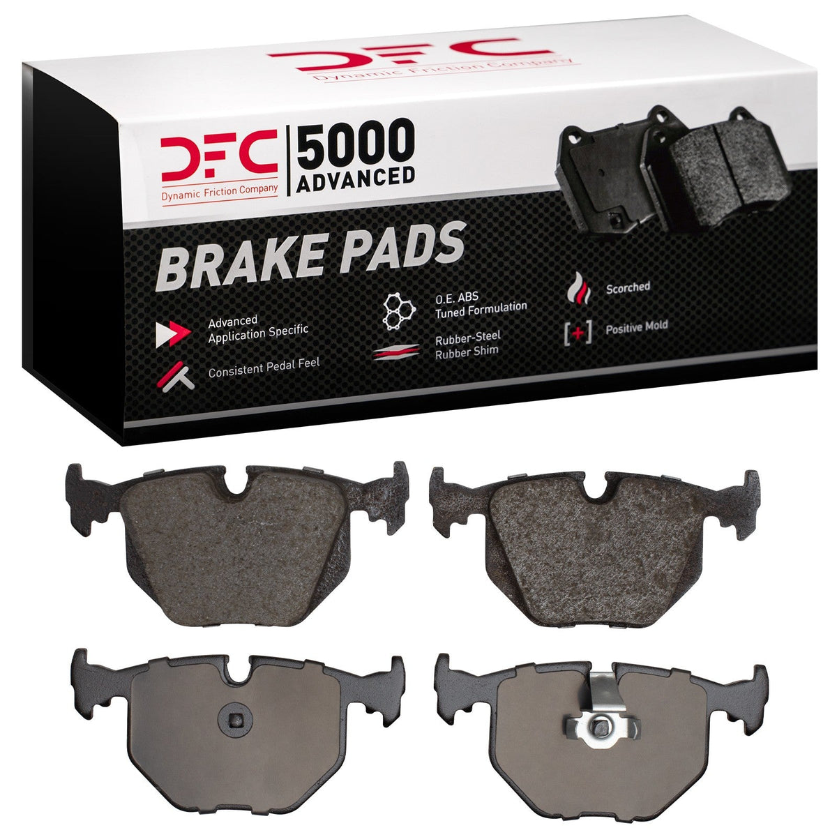 DFC 99-10 Bentley ARNAGE Rear 5000 Advanced Low Metallic Brake Pads