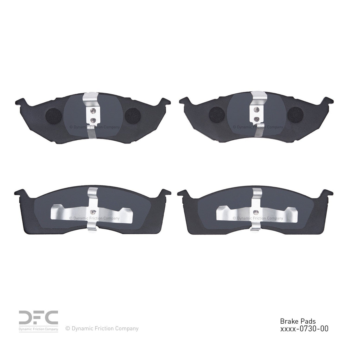 DFC 99-04 Chrysler 300M Front 5000 Advanced Semi Metallic Brake Pads