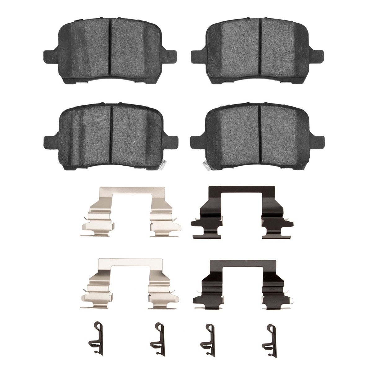 DFC 04-12 Chevrolet Malibu Front 5000 Advanced Ceramic Brake Pads and Hardware Kit