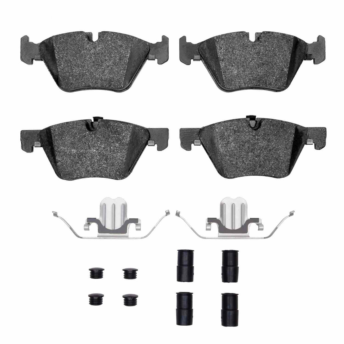 DFC 06-10 BMW 330i Front 5000 Advanced Low Metallic Brake Pads and Hardware Kit
