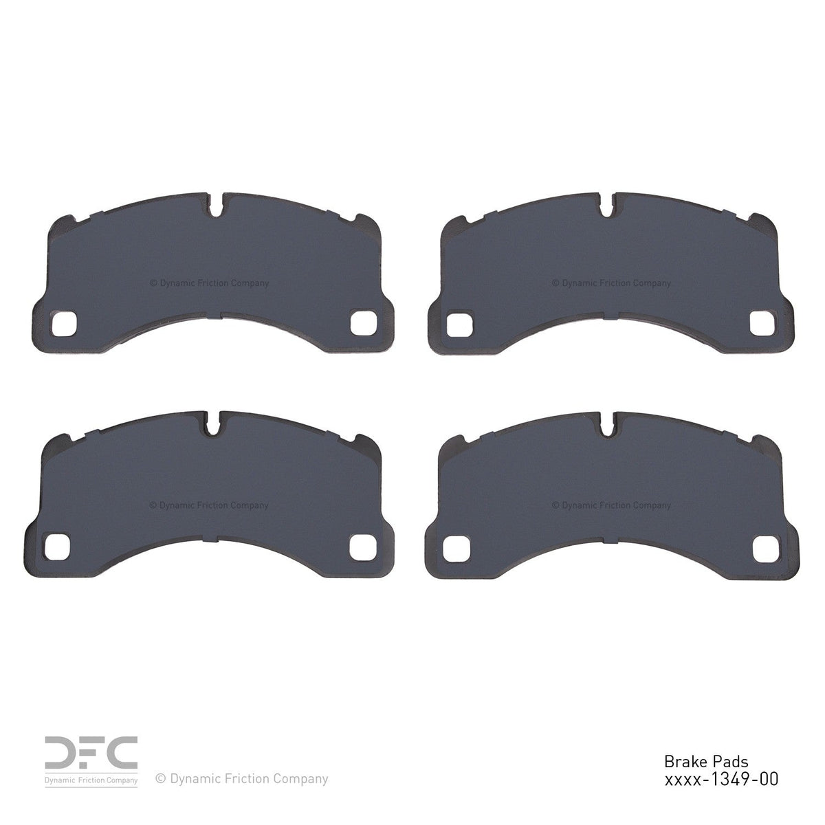DFC 08-14 Volkswagen Touareg Front 5000 Advanced Ceramic Brake Pads