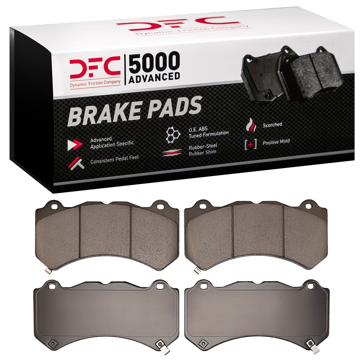 DFC 22-25 Rivian R1S Front 5000 Advanced Ceramic Brake Pads