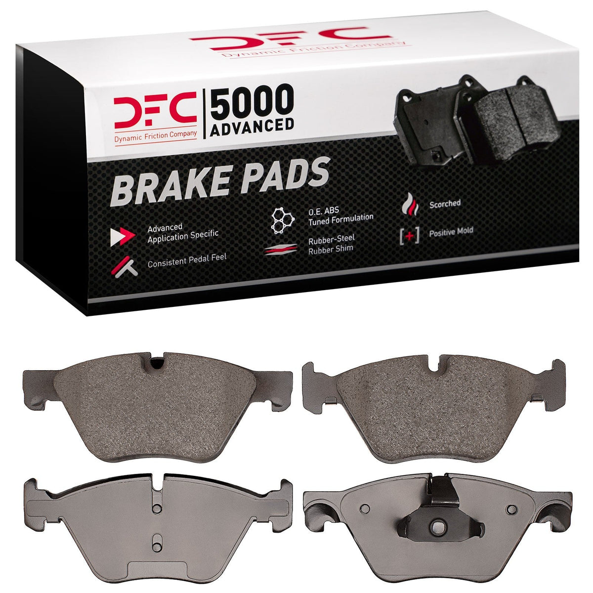 DFC 12-16 BMW 528i Front 5000 Advanced Ceramic Brake Pads