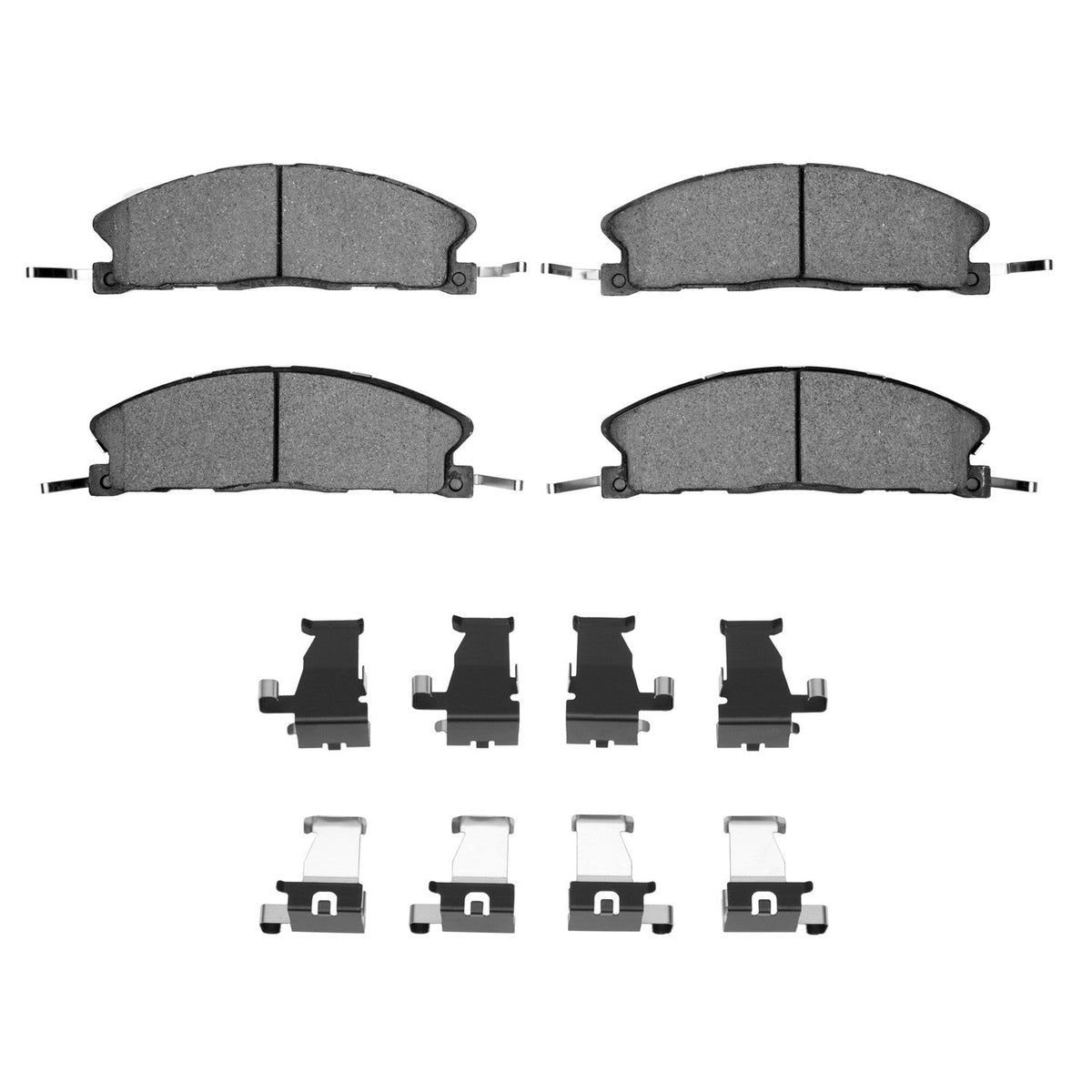 DFC 13-19 Ford Flex Front 5000 Advanced Ceramic Brake Pads and Hardware Kit