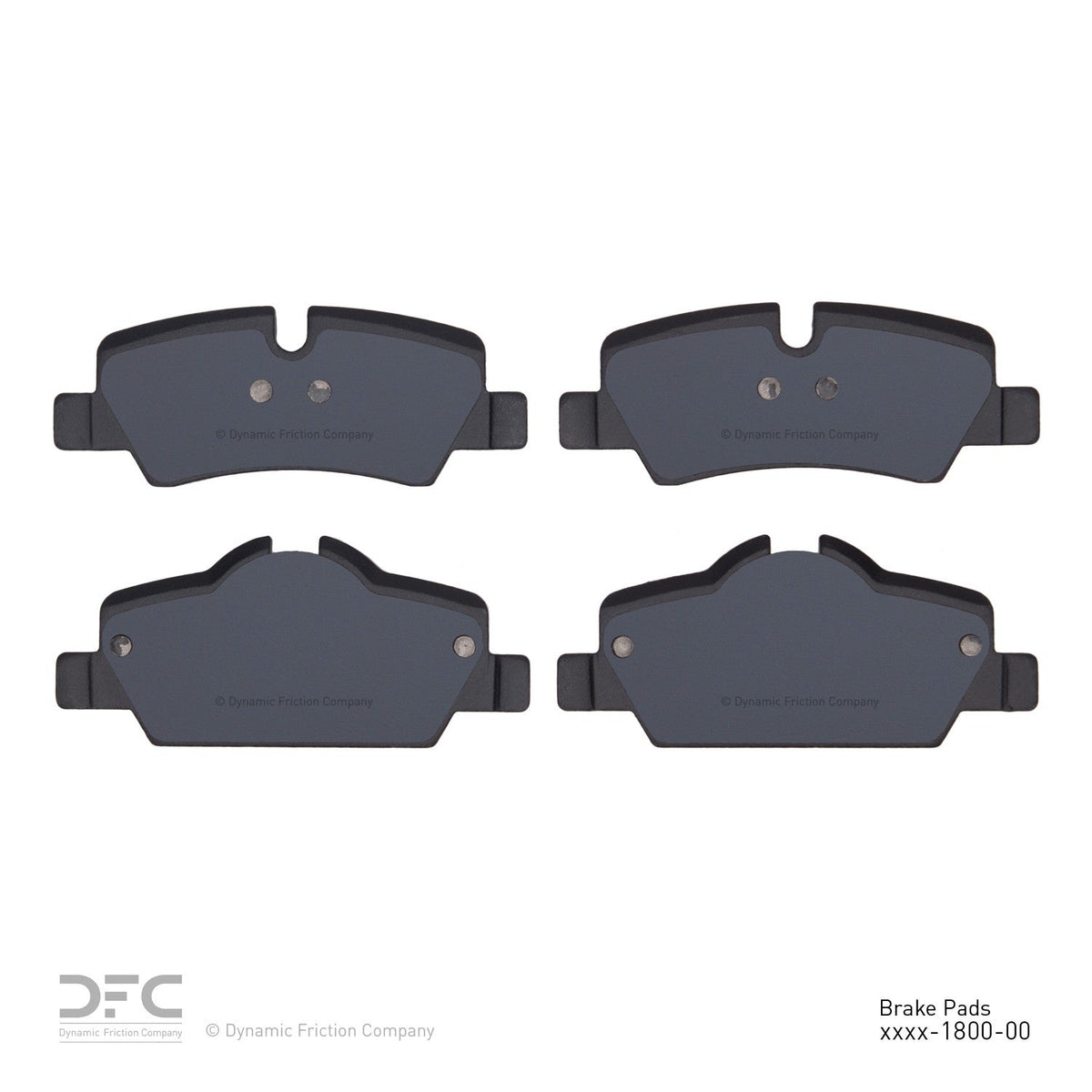 DFC 15-22 Mini Cooper (Excl Clubman) Rear 5000 Advanced Low Metallic Brake Pads