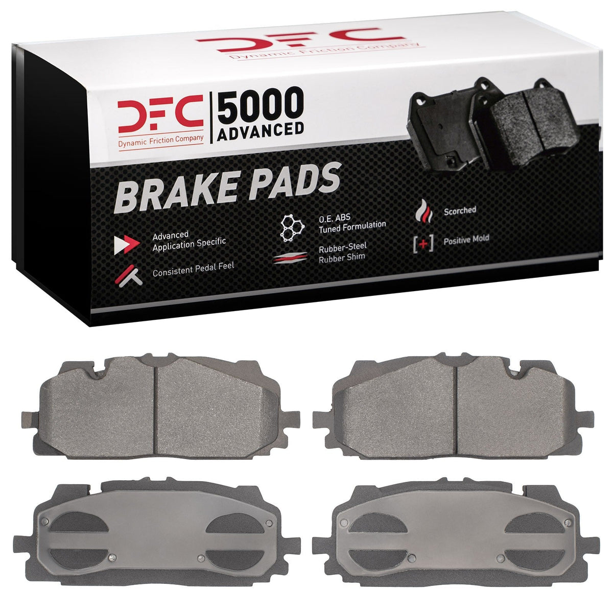 DFC 18-25 Audi RS3 Front 5000 Advanced Low Metallic Brake Pads