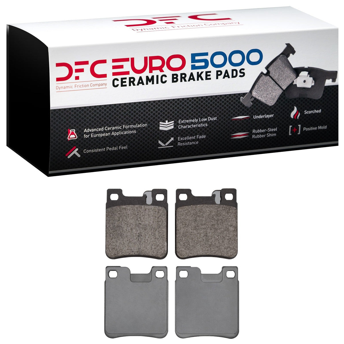 DFC 91-9 Chrysler Crossfire Rear Euro 5000 Ceramic Brake Pads