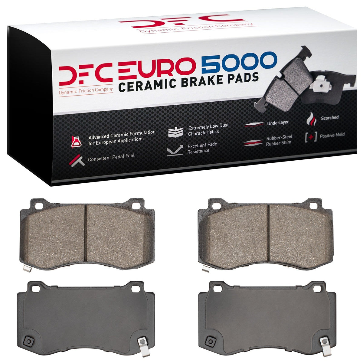 DFC 05-23 Chrysler 300 Front Euro 5000 Ceramic Brake Pads