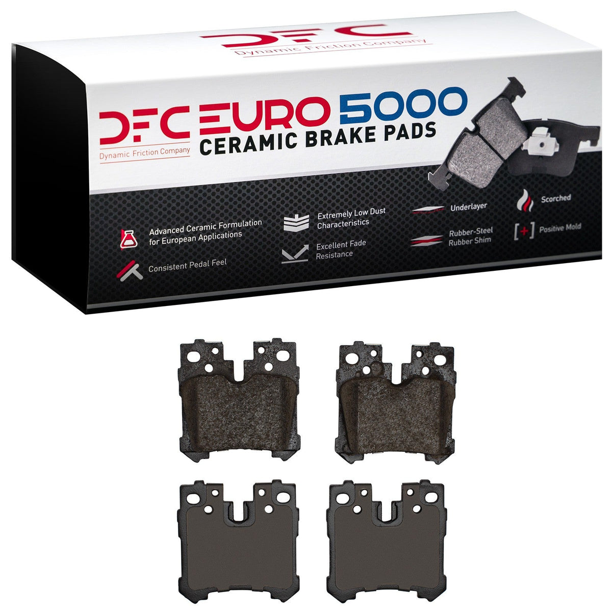 DFC 07-25 Lexus LS500 Rear Euro 5000 Ceramic Brake Pads