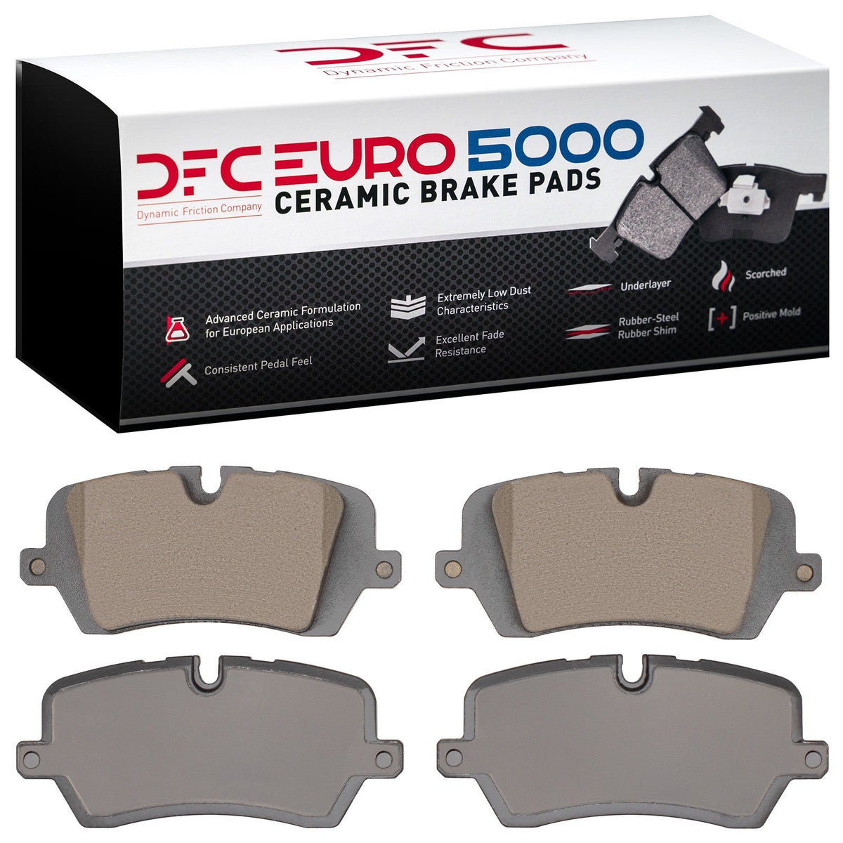 DFC 13-25 Land Rover Range Rover Sport Rear Euro 5000 Ceramic Brake Pads