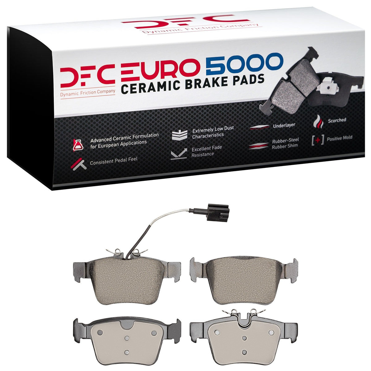 DFC 17-24 Maserati Levante Rear Euro 5000 Ceramic Brake Pads