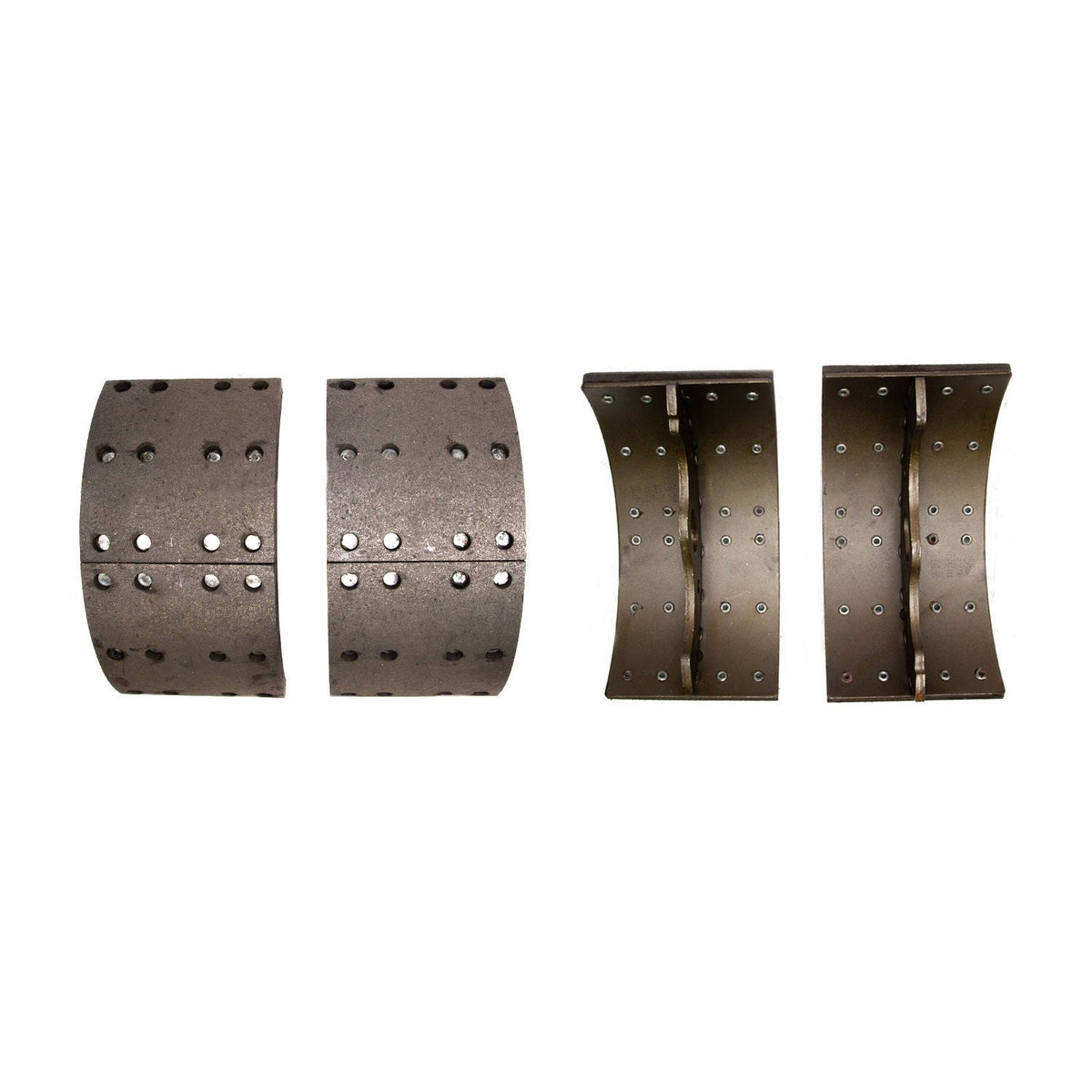 DFC 94-99 Chevrolet W5500 Tiltmaster (w/Front Drum Brakes) Rear Premium Riveted Shoes