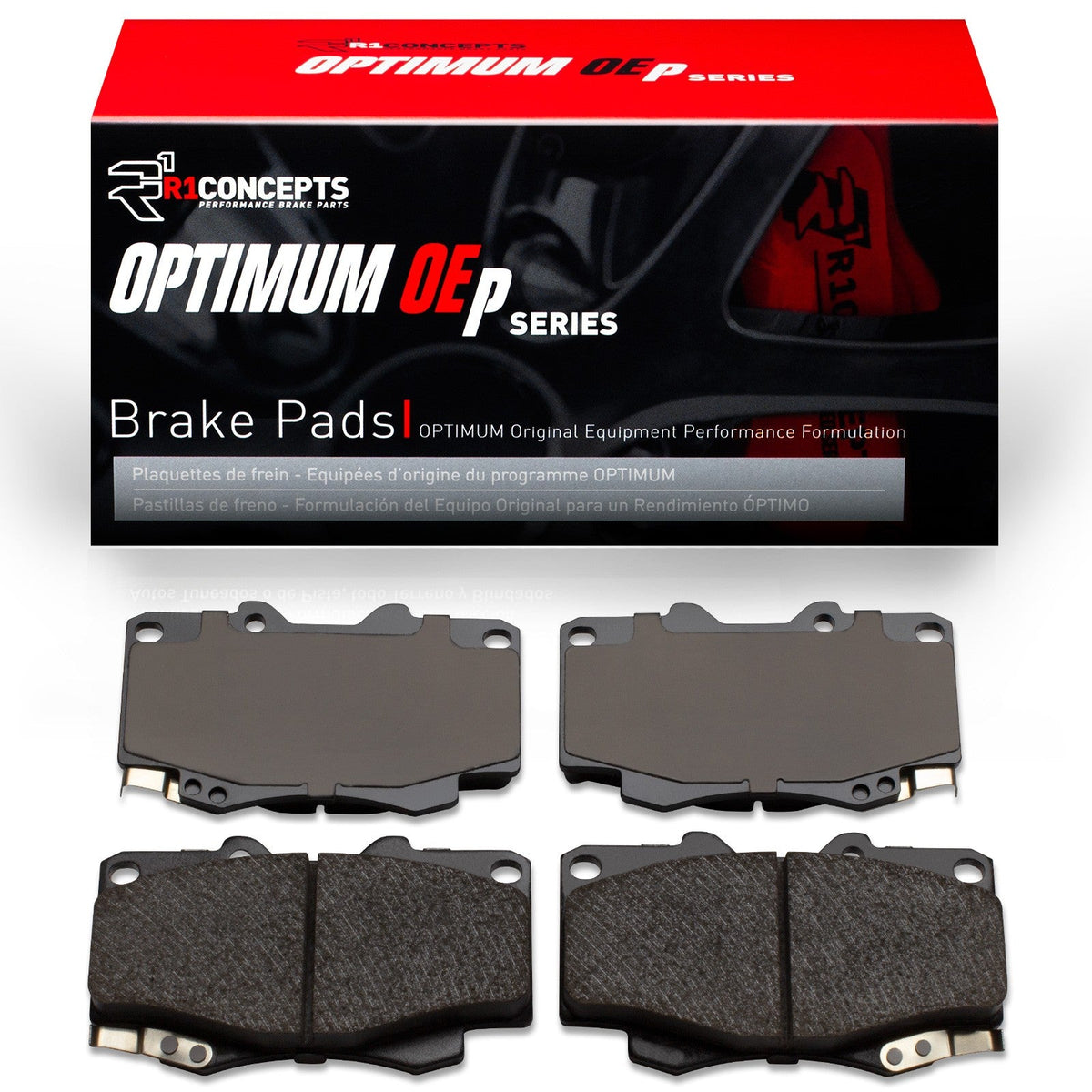 R1 95-08 Toyota Hilux (Mexico) Front R1 Optimum OE Brake Pads