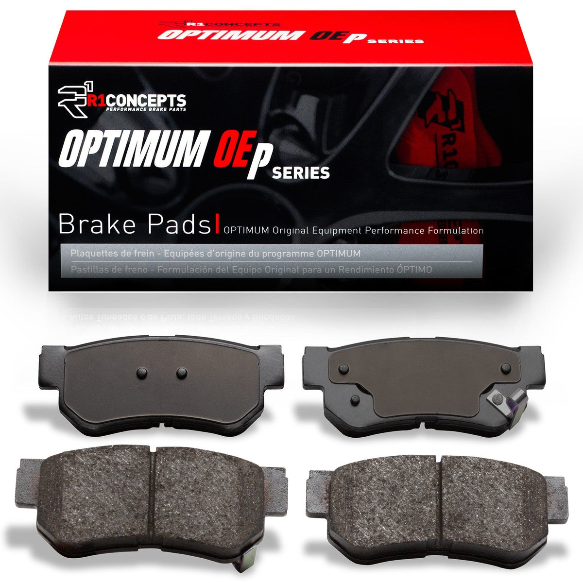 R1 99-10 Hyundai Elantra Rear R1 Optimum OE Brake Pads