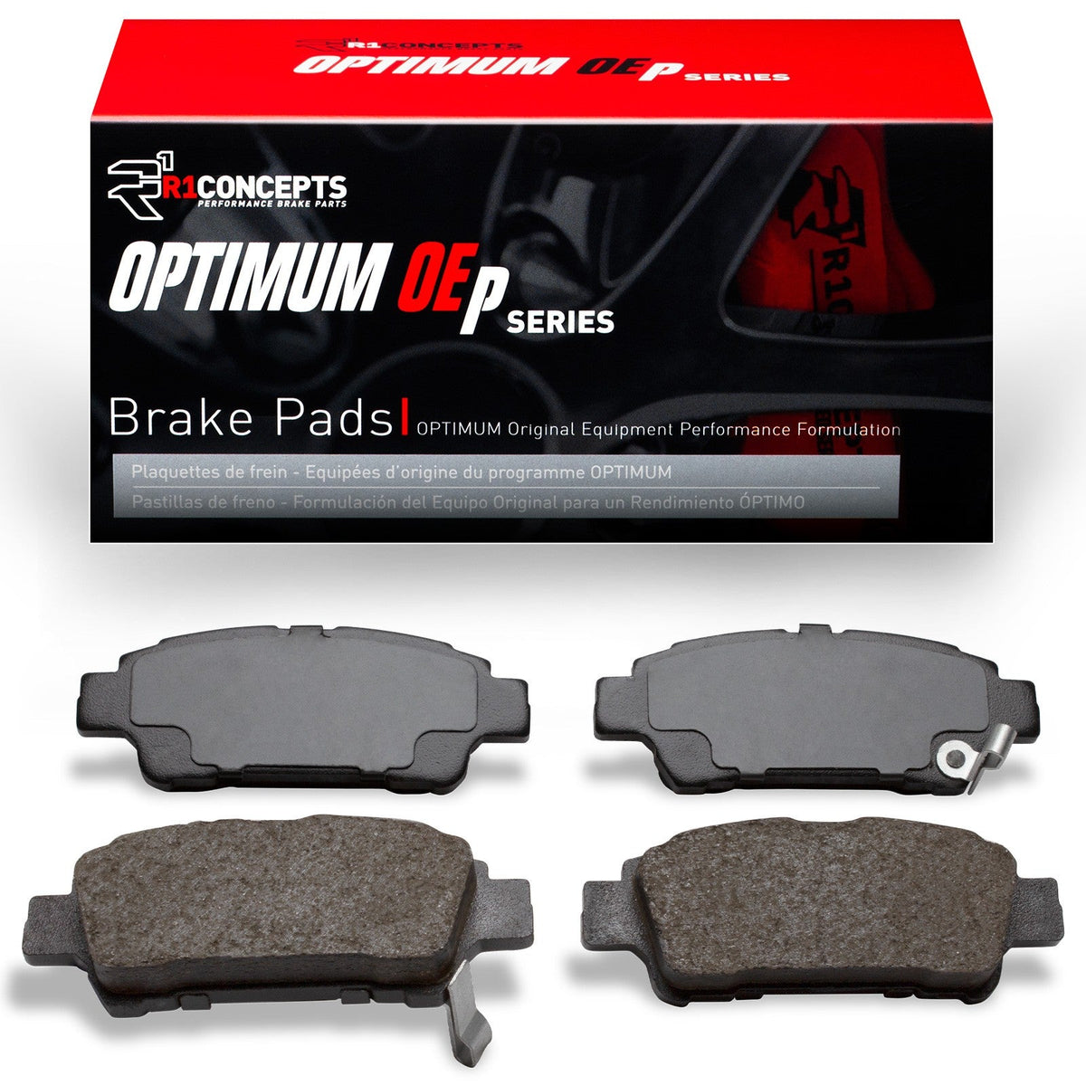 R1 04-10 Toyota Sienna Rear R1 Optimum OE Brake Pads
