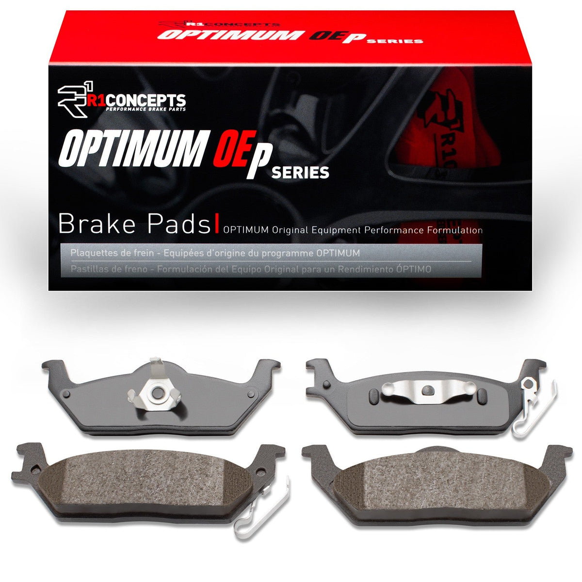 R1 04-09 Ford F-150 4WD Rear R1 Optimum OE Brake Pads